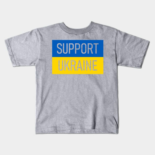 Support Ukraine! v2 Kids T-Shirt by CharlieCreator